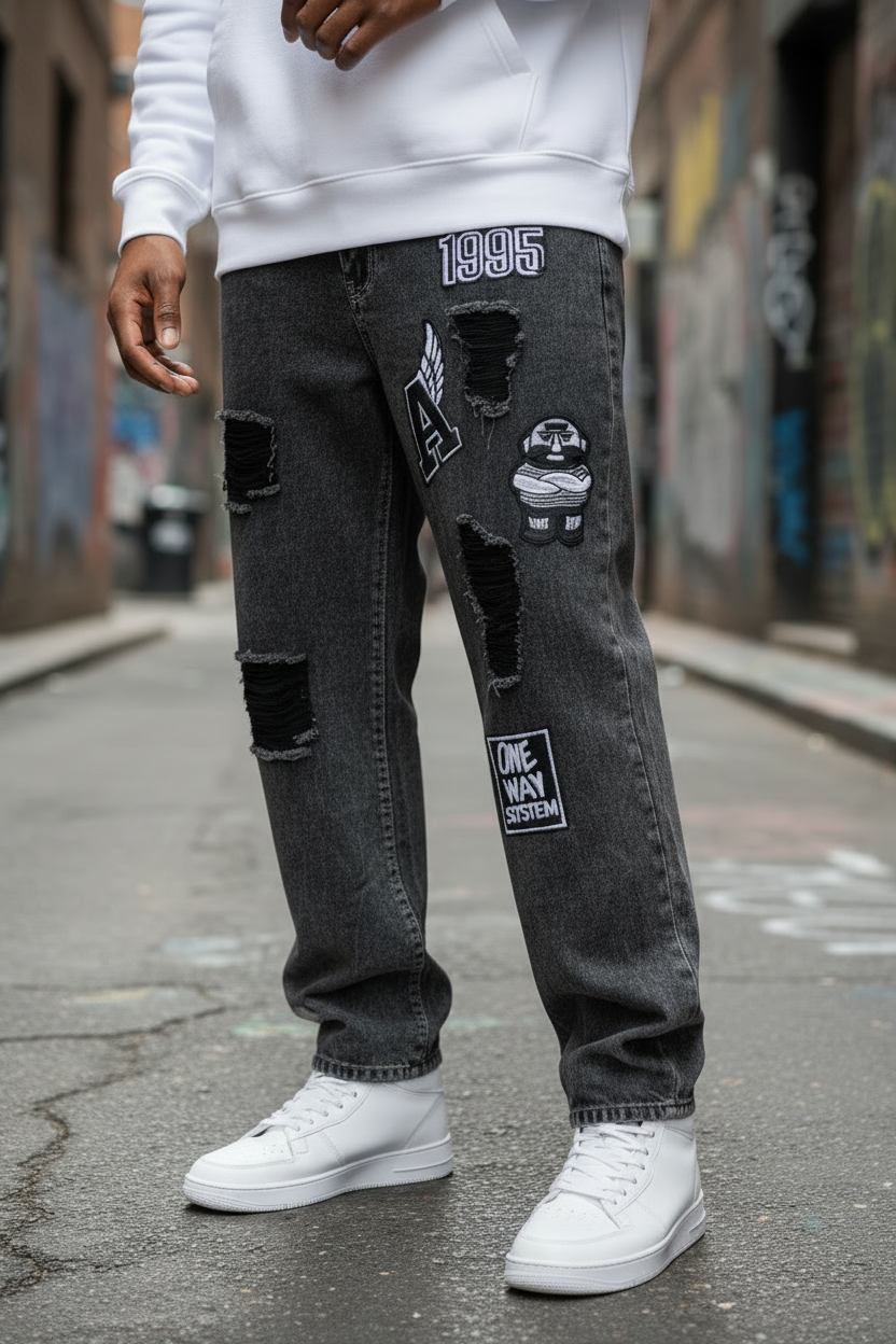 1995 Patch Denim – BodyDrip Close-Up