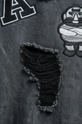 1995 Patch Denim – Macro Distress Texture