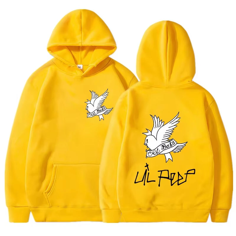 New Autunm Men Lil Peep Printed Hoodies Men'S/Women'S Lil Love Streetwear Men Fashion Casual Hip Hop Sweatshirts Men Clothes