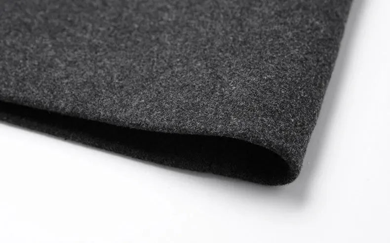 Winter Jacket Men Wool Pea Coat Oversized Overcoat Solid Business Casual Coat Men's Clothing Woollen Coats 4XL AF2011