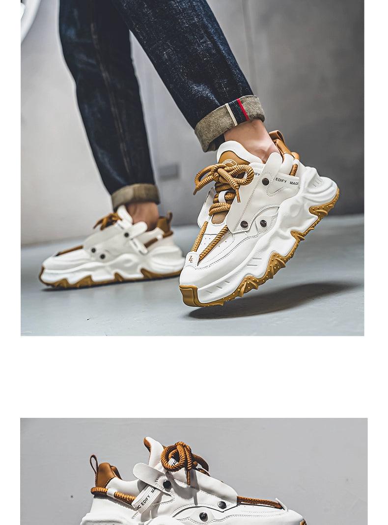 Quality Casual Shoes For Men Comfort Men's Sneakers Outdoor Breathable Non-Slip Wear-Resistant Platform Shoes Tenis Para Hombre