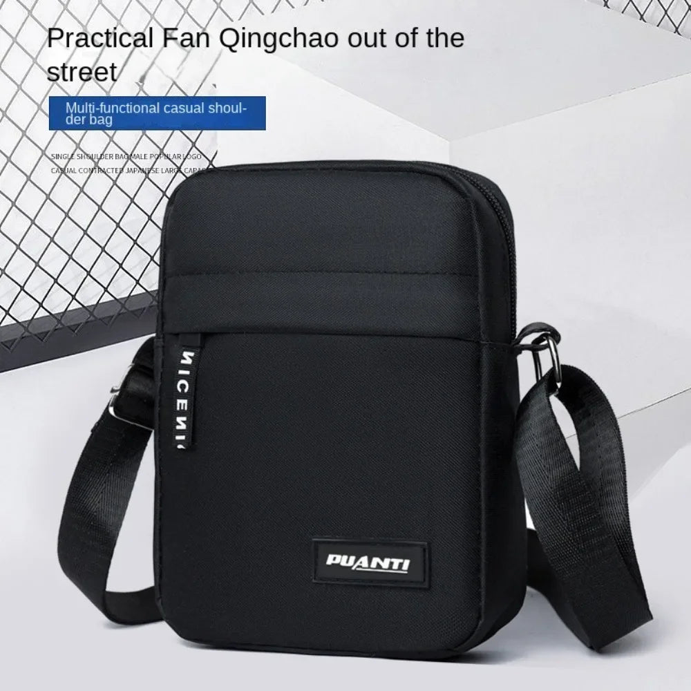 Multi-Function Men's Bag High Quality Nylon Man Messenger Bag Crossbody Bags Fashion Casual Men's Small Bag Handbag Shoulder
