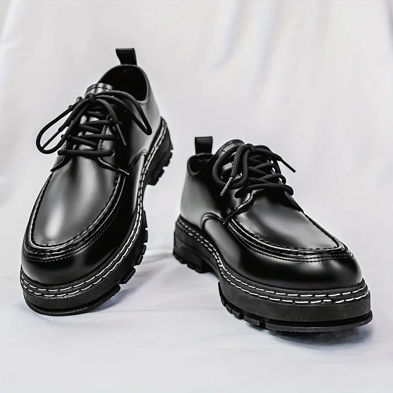 2025 New Men's Leather Shoes - Durable, Comfortable, Breathable & Stylish