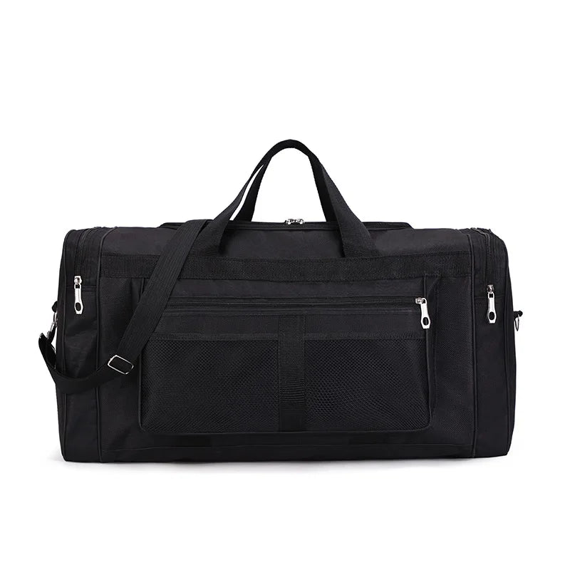 Men Nylon Travel Duffel Bag Carry On Luggage Bag Men Tote Large Capacity Weekender Gym Sport Holdall Overnight Bag Pouches