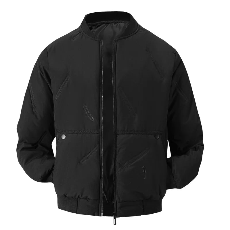 Solid Color Couple Down Jacket Waterproof Womens Fashionable Windproof Mens Jacket Autumn Comfortable Outdoor Winter Cool