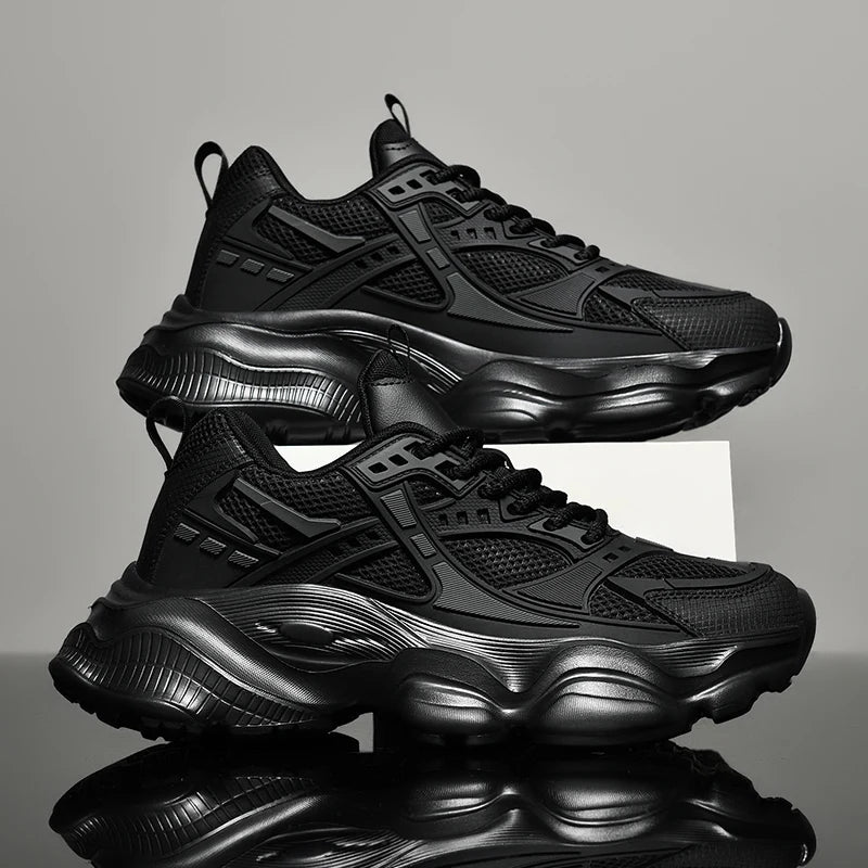 Men's Sneakers Casual  Athletic Walking Sneakers Male Black High Quality Trend Platform Running Basketball Shoes For Men 2025