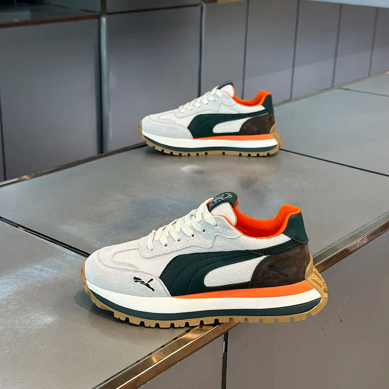 Daily fashion versatile casual shoes sports shoes running shoes high quality men's lightweight outdoor men's shoes breathable