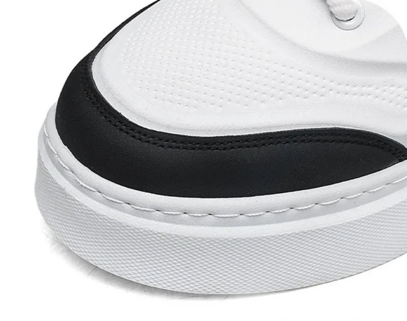 Tenis Para Hombre 2025 Men Casual Sport Shoes Spring Summer Trend Leather Low-top Flat Shoes Man Walking Footwear Versatile Plus