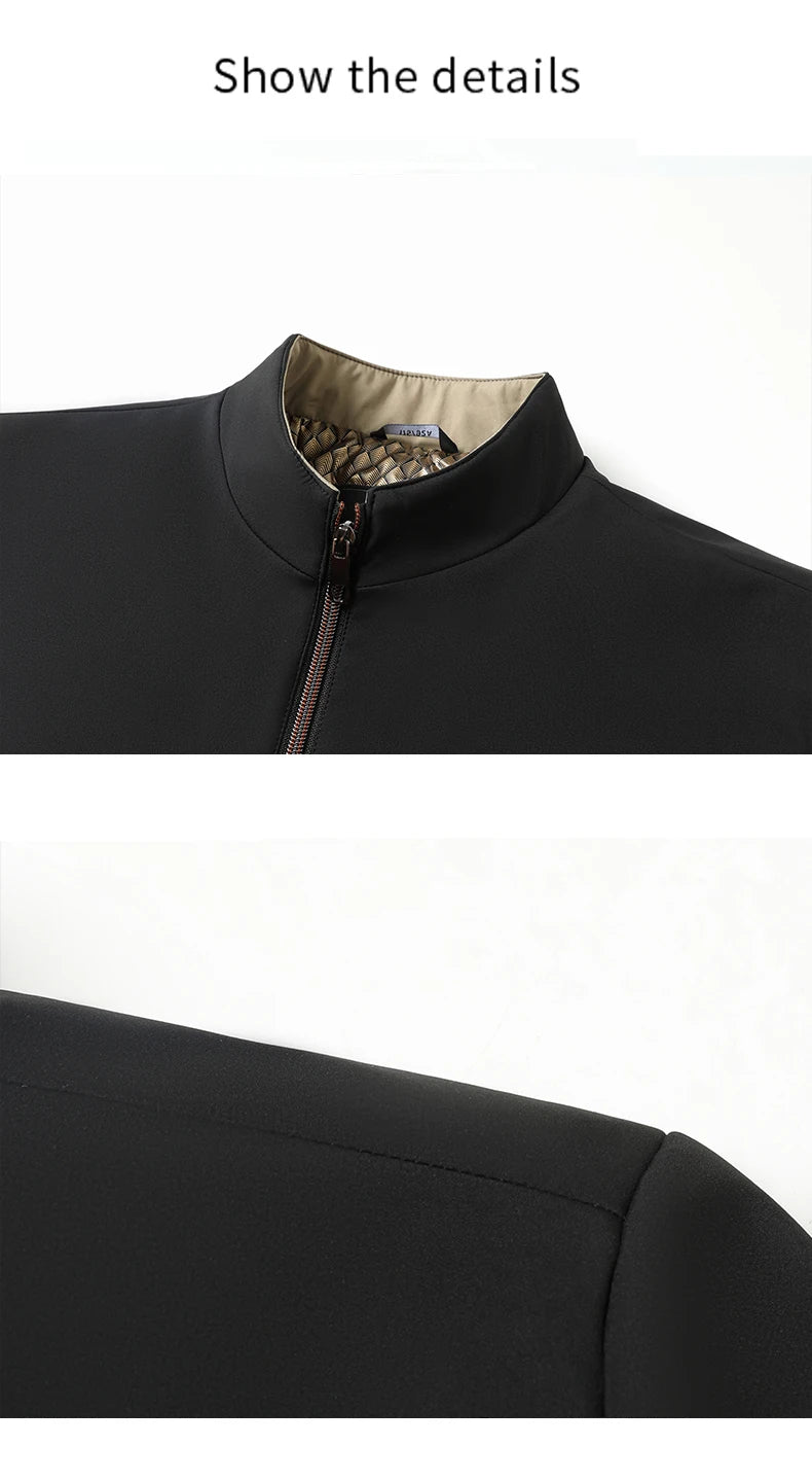 Winter Jacket Men Business Parkas Thick Warm Jackets Stand Collar Autumn Outerwear Coat Fashion Casual Formal Puffer Jacket