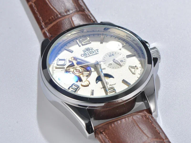 Orient Watches High Quality AAA Clock Brand New Top Men's Watch Luxury Multi-Function All-Steel Automatic Mechanical Tourbillon