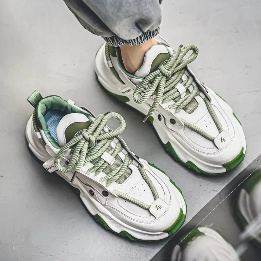 Quality Casual Shoes For Men Comfort Men's Sneakers Outdoor Breathable Non-Slip Wear-Resistant Platform Shoes Tenis Para Hombre