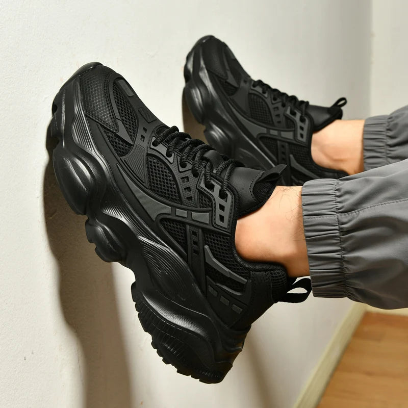 Men's Sneakers Casual  Athletic Walking Sneakers Male Black High Quality Trend Platform Running Basketball Shoes For Men 2025