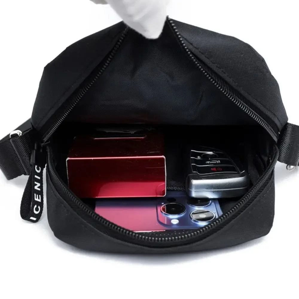 Multi-Function Men's Bag High Quality Nylon Man Messenger Bag Crossbody Bags Fashion Casual Men's Small Bag Handbag Shoulder