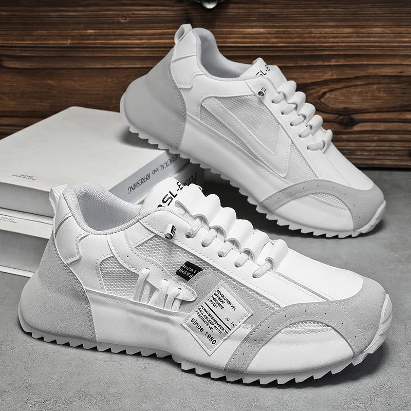 Men Luxury Sneakers Sports Shoes Moccasins Chunky Men Casual Sneakers Comfortable Breathable Trend Designed Personality Shoes