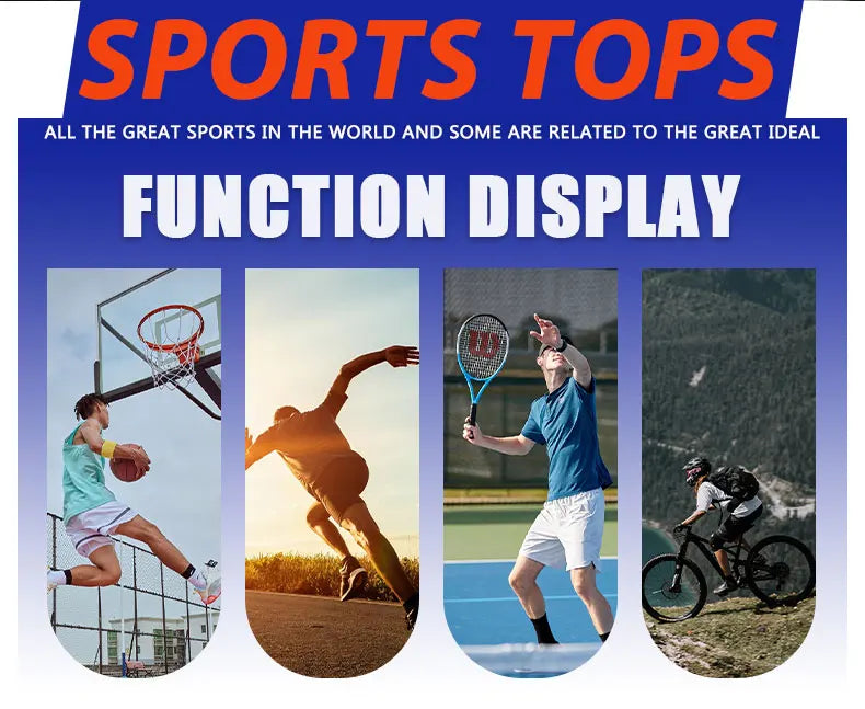 Men Gym Muscle Shirt Running Workout Loose Short Sleeve Tennis Football Training Shirt Quick Dry T-Shirt Casual Crew Neck Tees