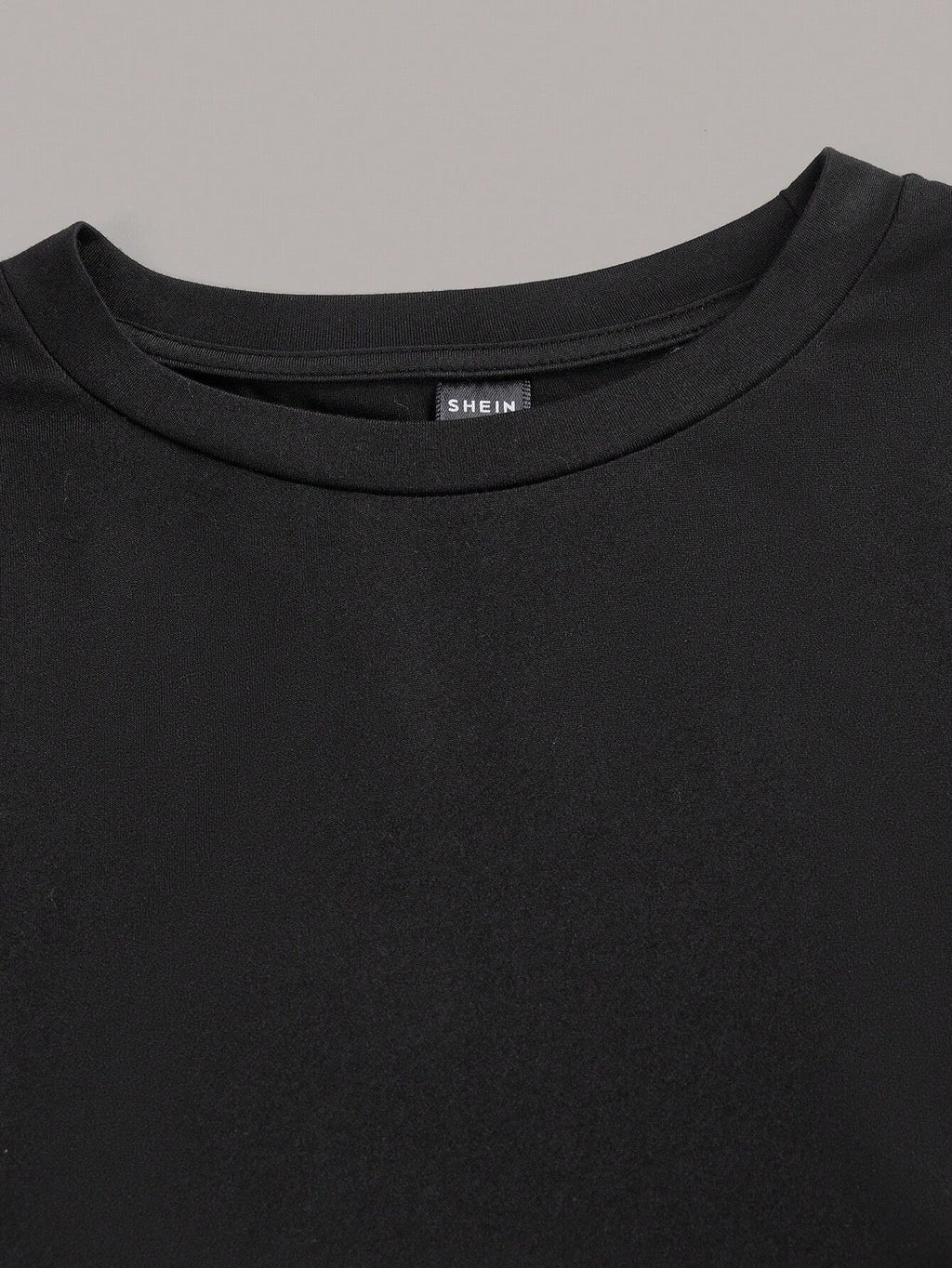 SHEIN Ezwear 3Pcs/Set Casual Minimalist Crew Neck Long Sleeve Cropped Fitted Women T-Shirts, Suitable for Spring & Autumn